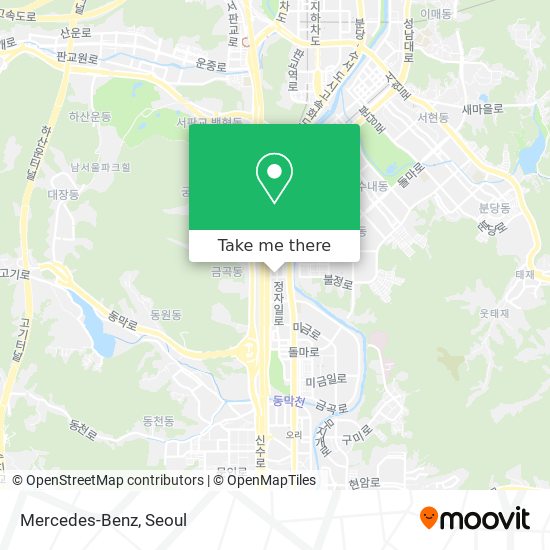 Mercedes-Benz map
