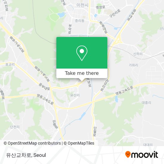 유산교차로 map