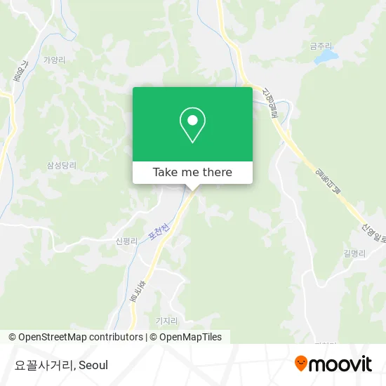 요꼴사거리 map
