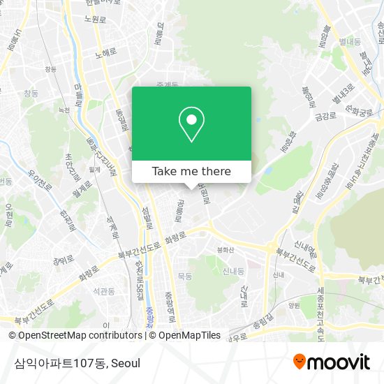 삼익아파트107동 map