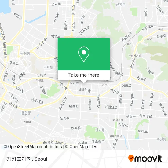 경향프라자 map