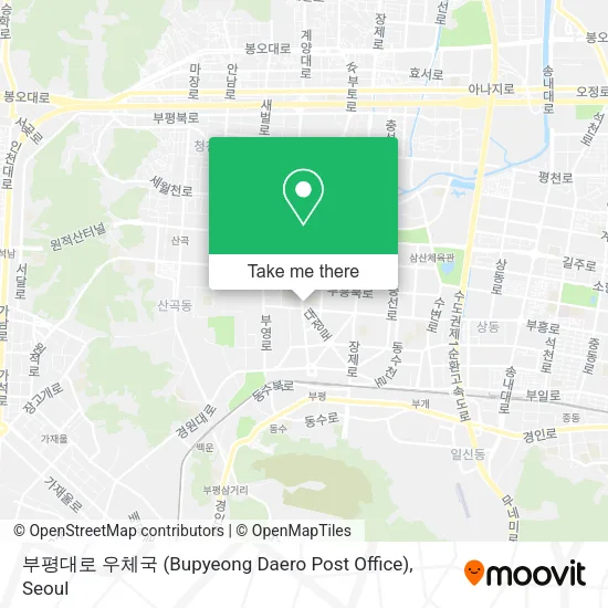 부평대로 우체국 (Bupyeong Daero Post Office) map