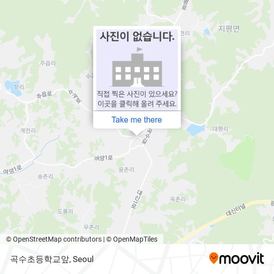 곡수초등학교앞 map