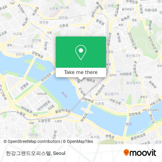 한강그랜드오피스텔 map
