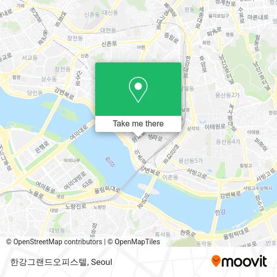 한강그랜드오피스텔 map