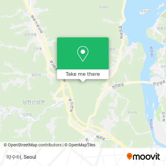 약수터 map