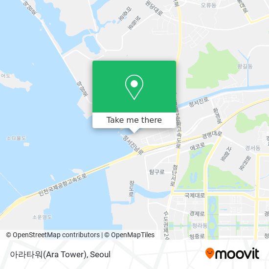 아라타워(Ara Tower) map