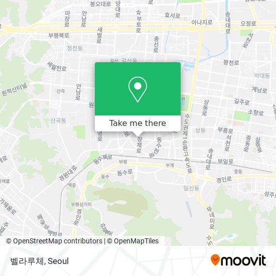 벨라루체 map