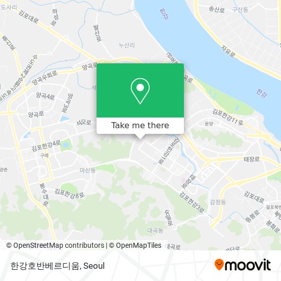 한강호반베르디움 map