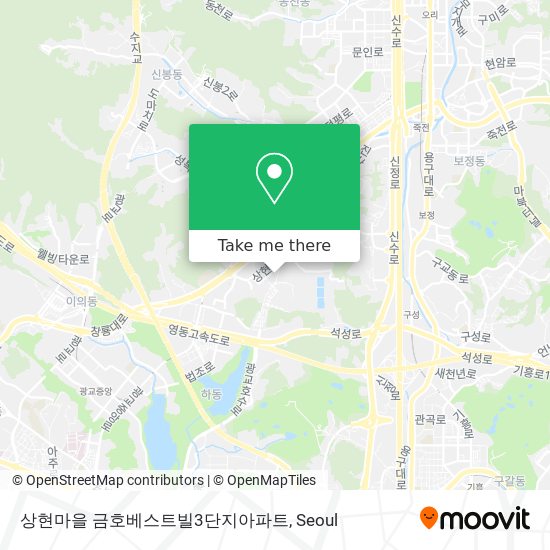 상현마을 금호베스트빌3단지아파트 map