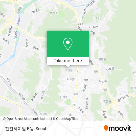 전진하이빌 B동 map