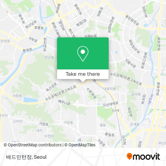 배드민턴장 map