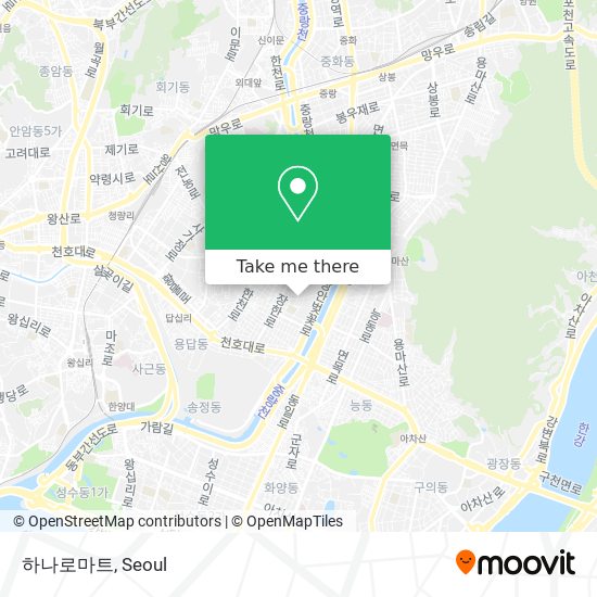 하나로마트 map