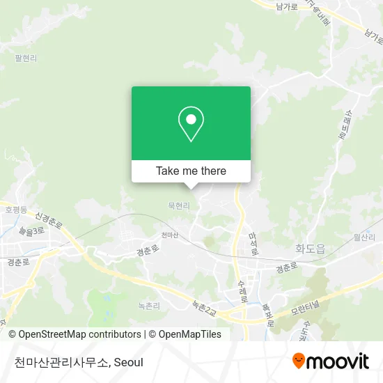 천마산관리사무소 map