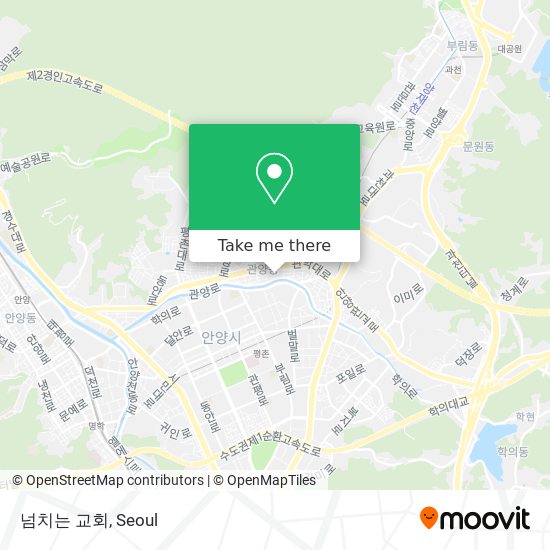 넘치는 교회 map