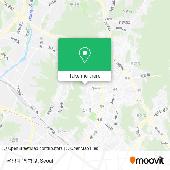 은평대영학교 map