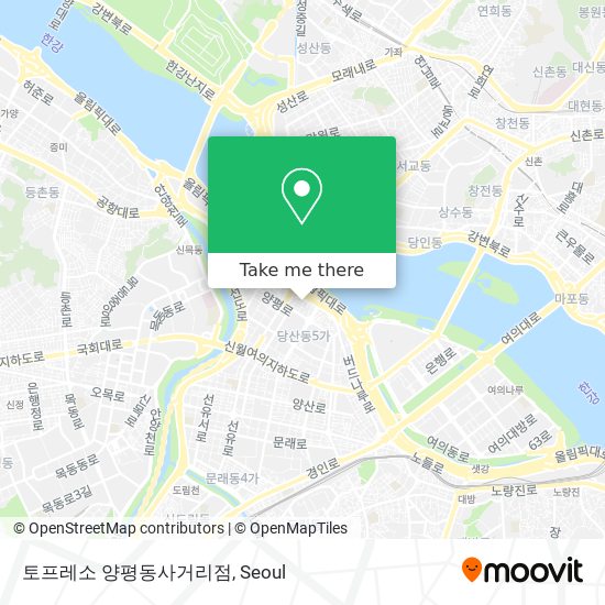 토프레소 양평동사거리점 map