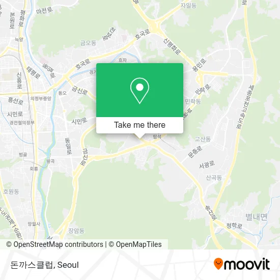 돈까스클럽 map
