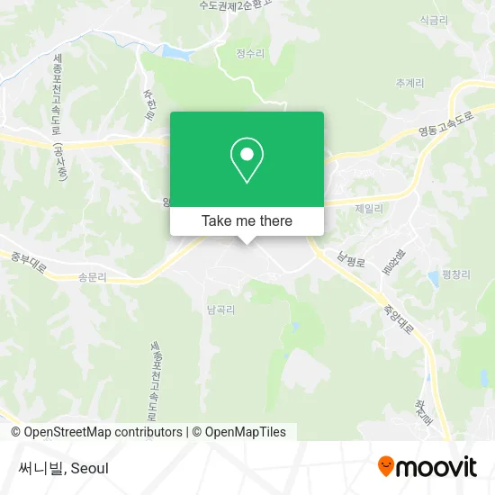 써니빌 map