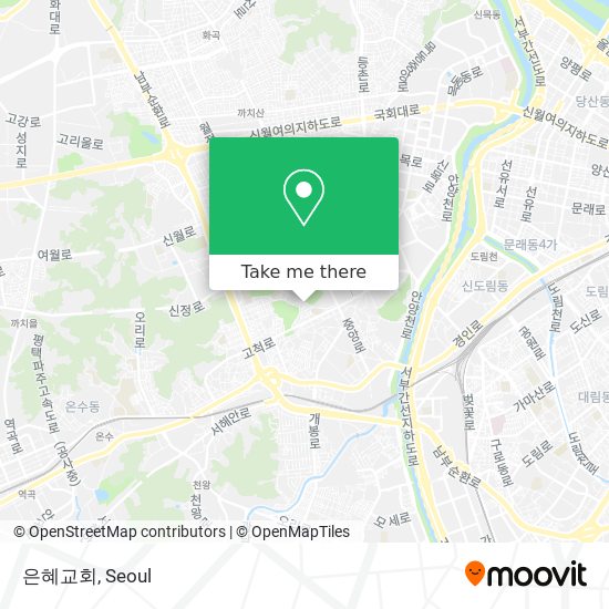 은혜교회 map