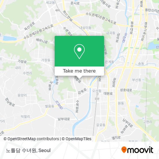 노틀담 수녀원 map