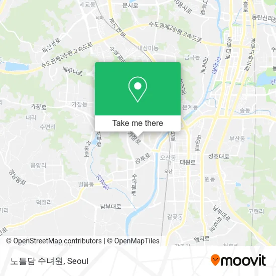 노틀담 수녀원 map