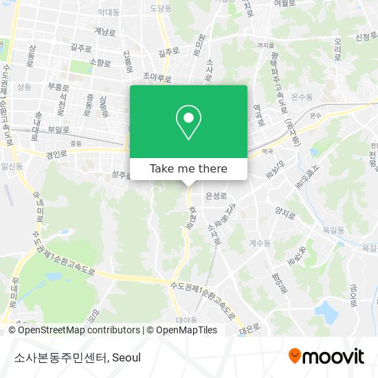 소사본동주민센터 map