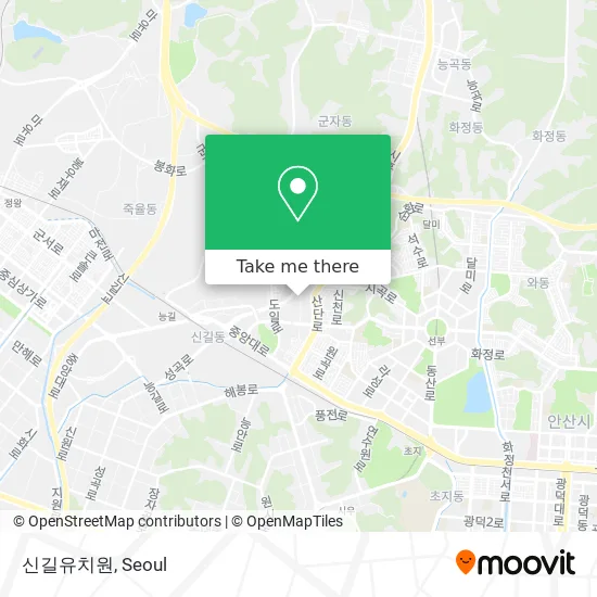 신길유치원 map