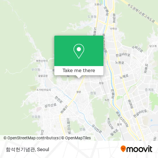 함석헌기념관 map