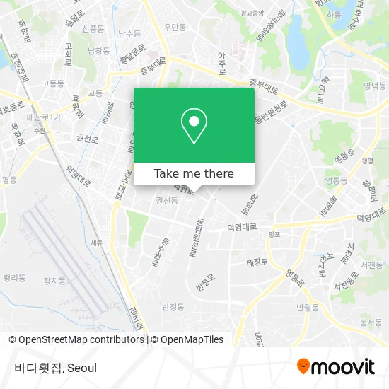바다횟집 map