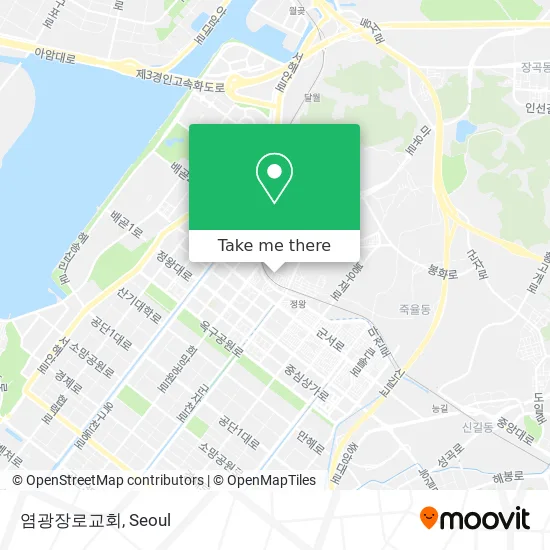 염광장로교회 map