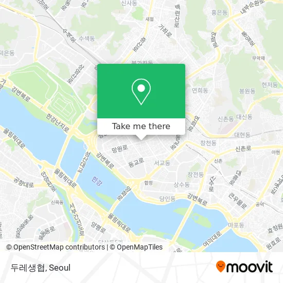 두레생협 map
