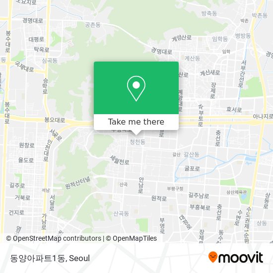 동양아파트1동 map