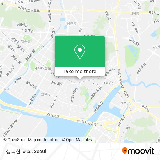 행복한 교회 map