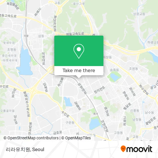 리라유치원 map