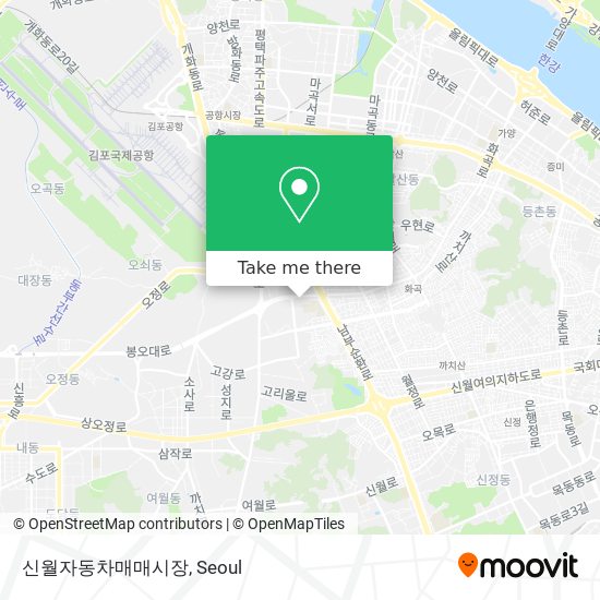 신월자동차매매시장 map