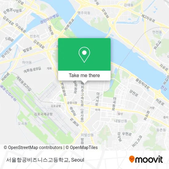 서울항공비즈니스고등학교 map