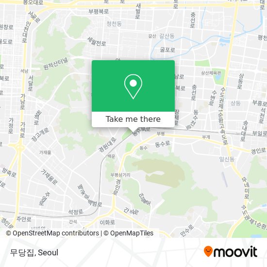 무당집 map