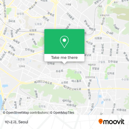 박내과 map