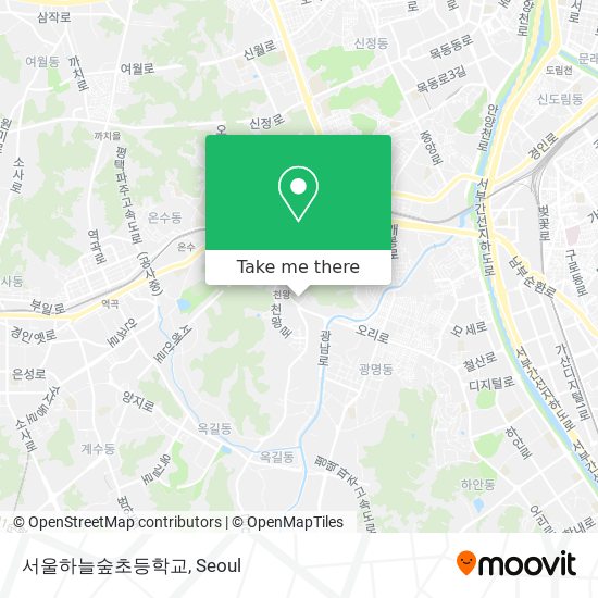 서울하늘숲초등학교 map