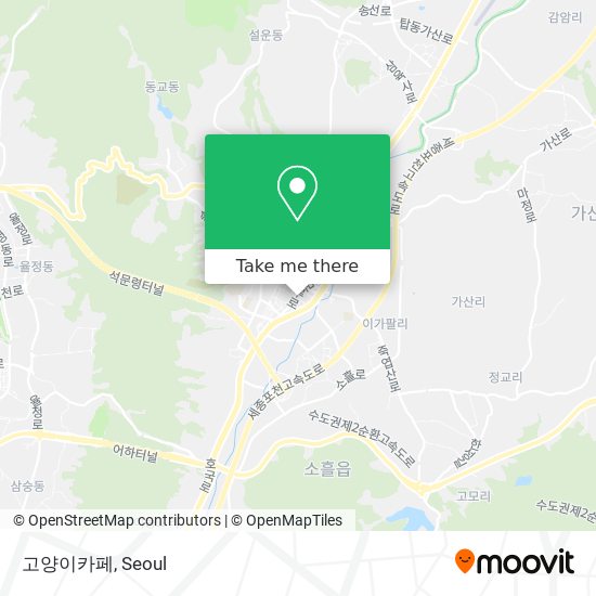 고양이카페 map