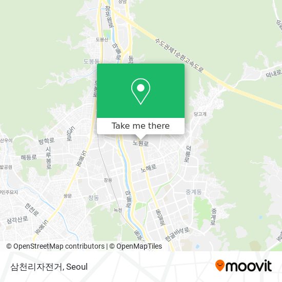 삼천리자전거 map