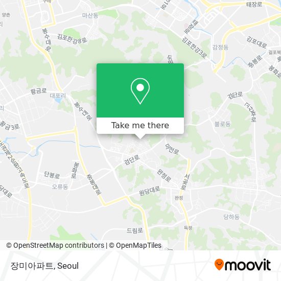 장미아파트 map
