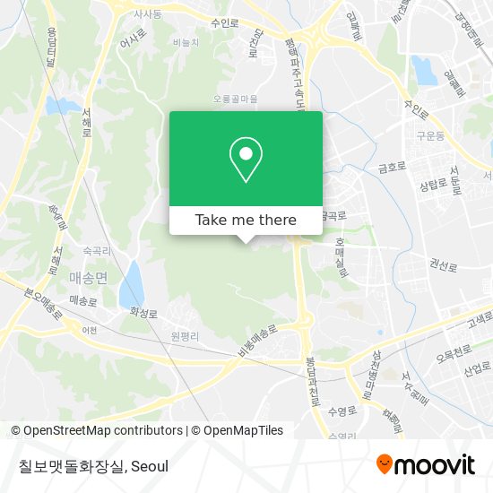 칠보맷돌화장실 map