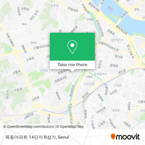 목동아파트 14단지 B상가 map