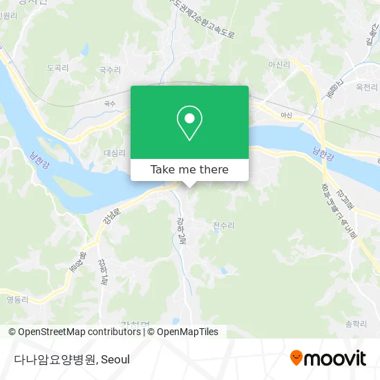 다나암요양병원 map