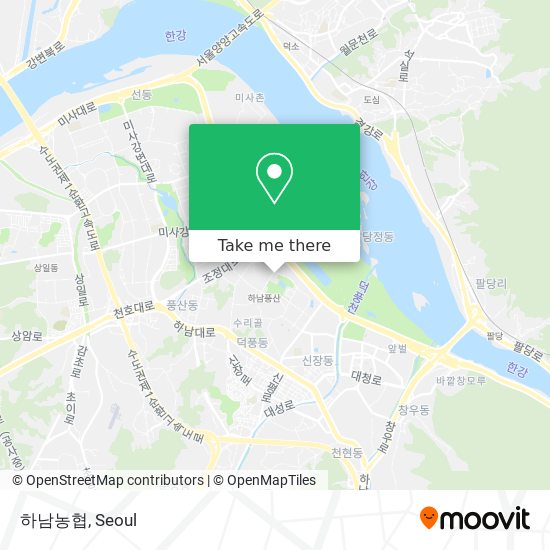 하남농협 map
