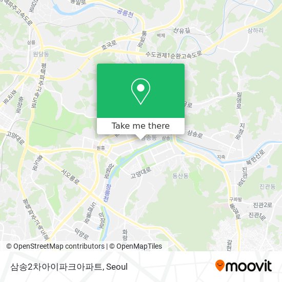 삼송2차아이파크아파트 map