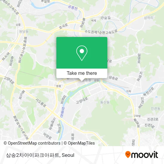 삼송2차아이파크아파트 map
