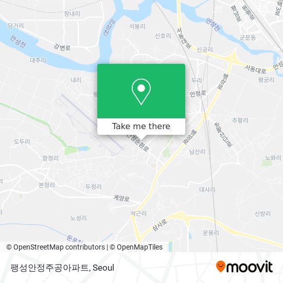 팽성안정주공아파트 map